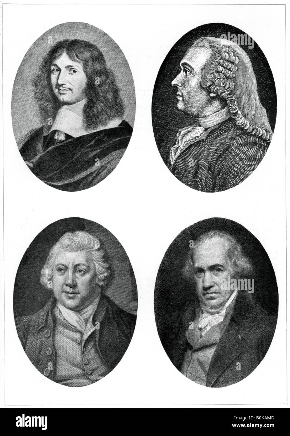 Four industrial reformers: Colbert, Turgot, Arkwright and Watt, (1903). Artist: Unknown Stock Photo