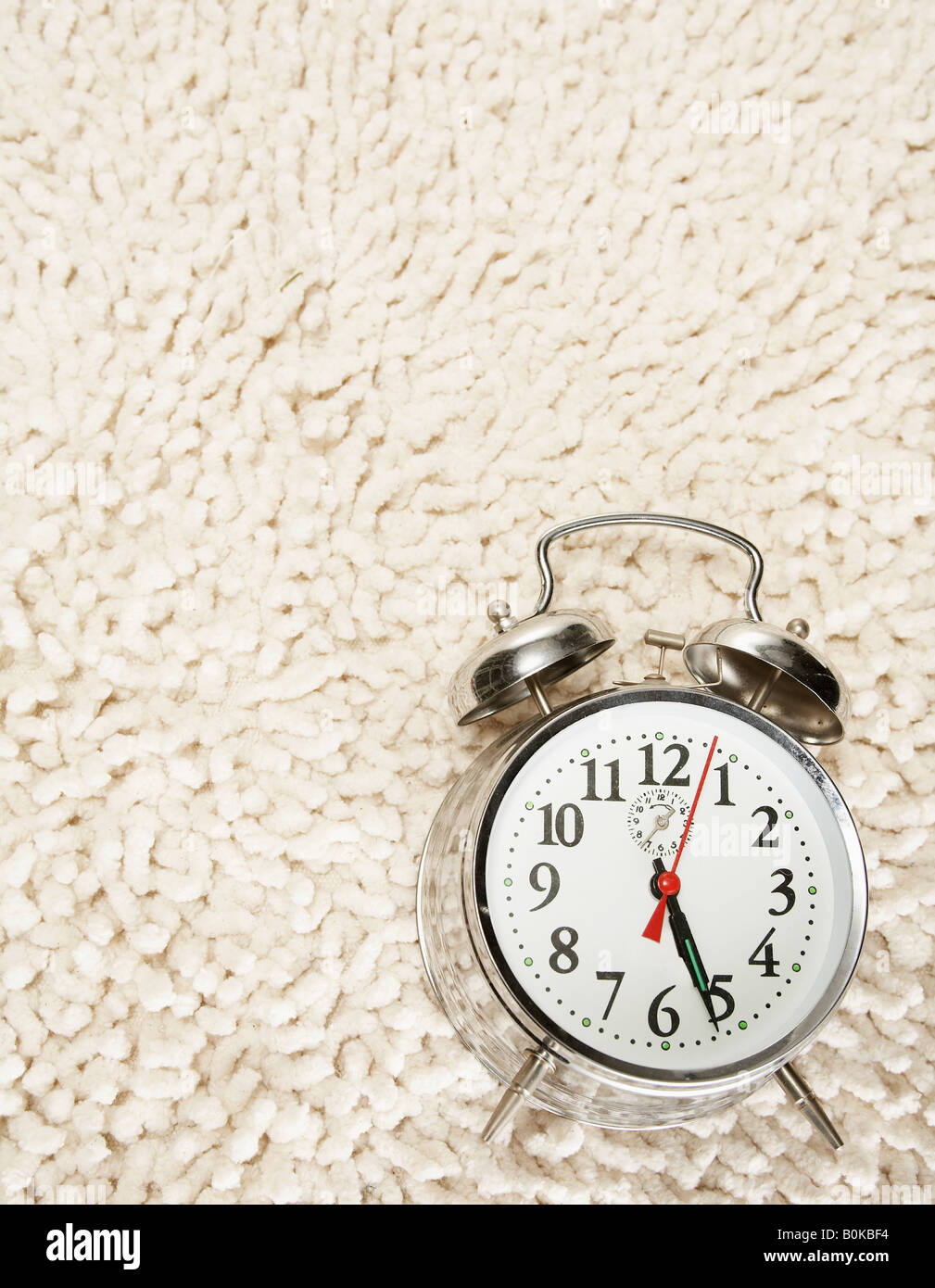 Old Fashioned Alarm Clock Stock Photo - Alamy