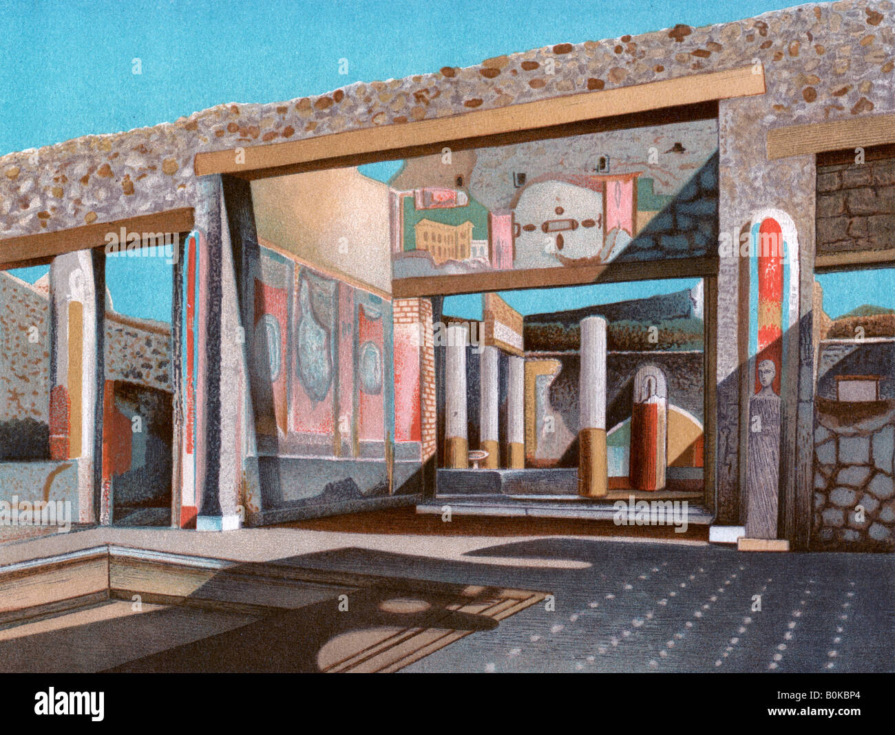 Remains of the house of the banker Lucius Caecilius Iucundus, Pompeii