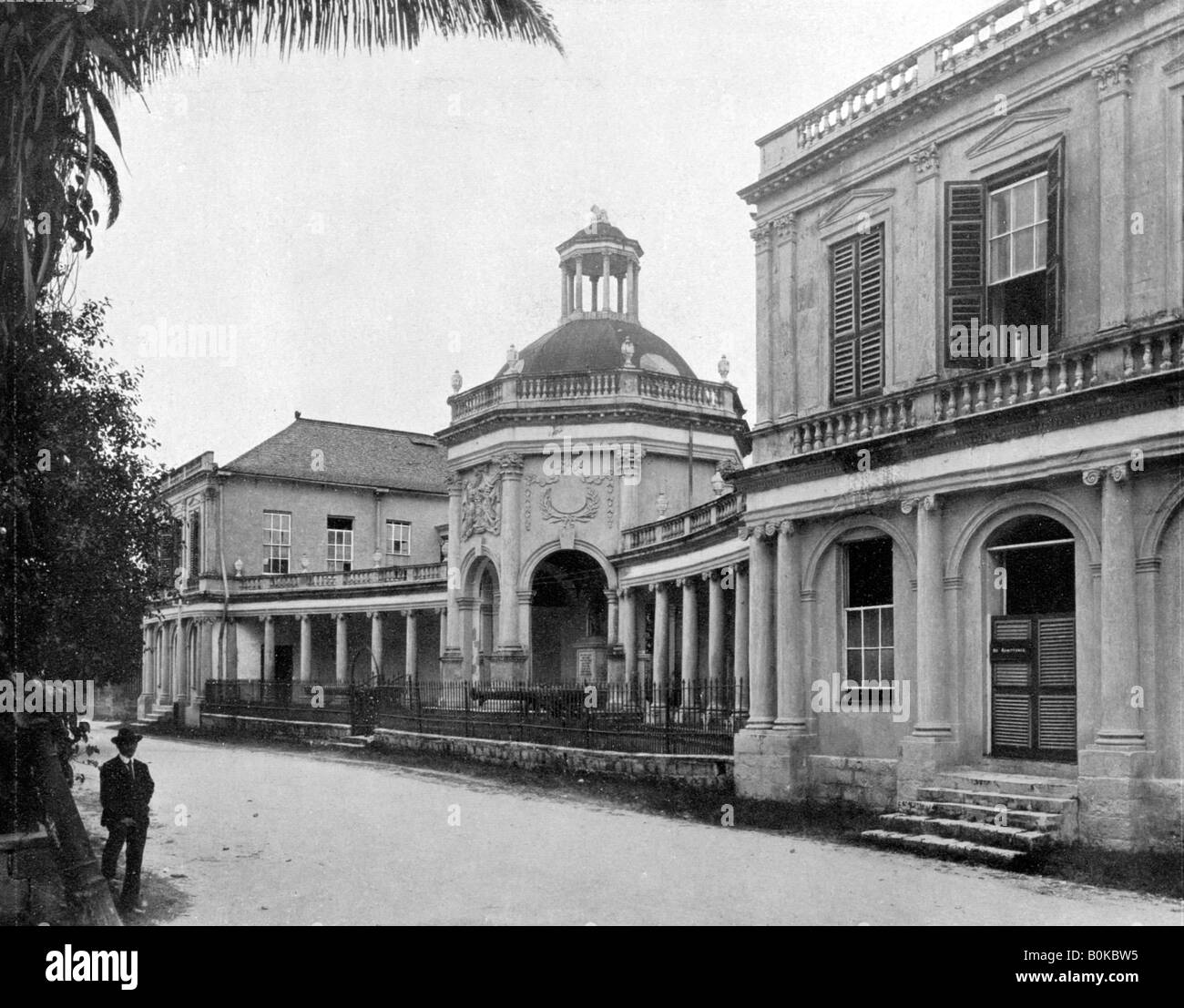 Rodney's Monument, Spanish Town, Jamaica, c1905.Artist: Adolphe Duperly & Son Stock Photo