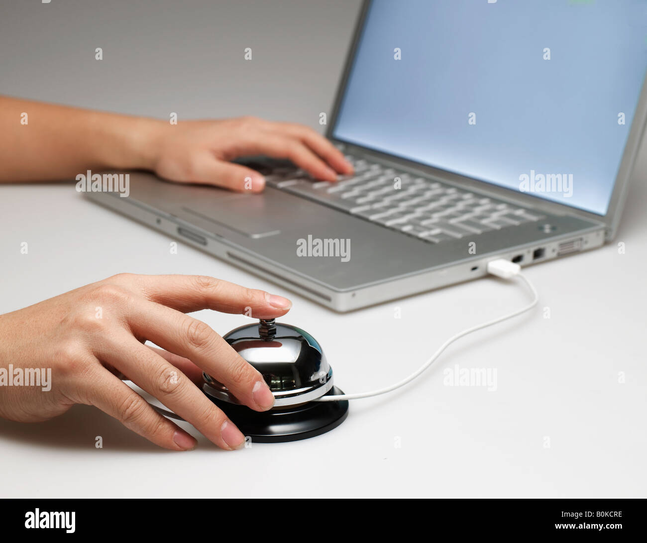 Desk bell hi-res stock photography and images - Alamy