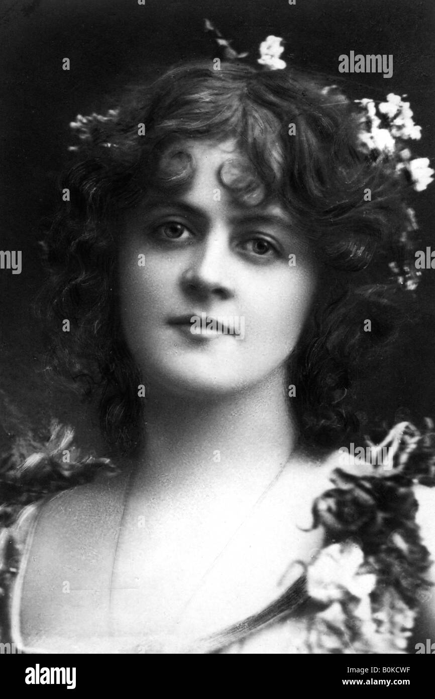 Marie Studholme (1875-1930), English actress, 1900s. Artist: Unknown Stock Photo