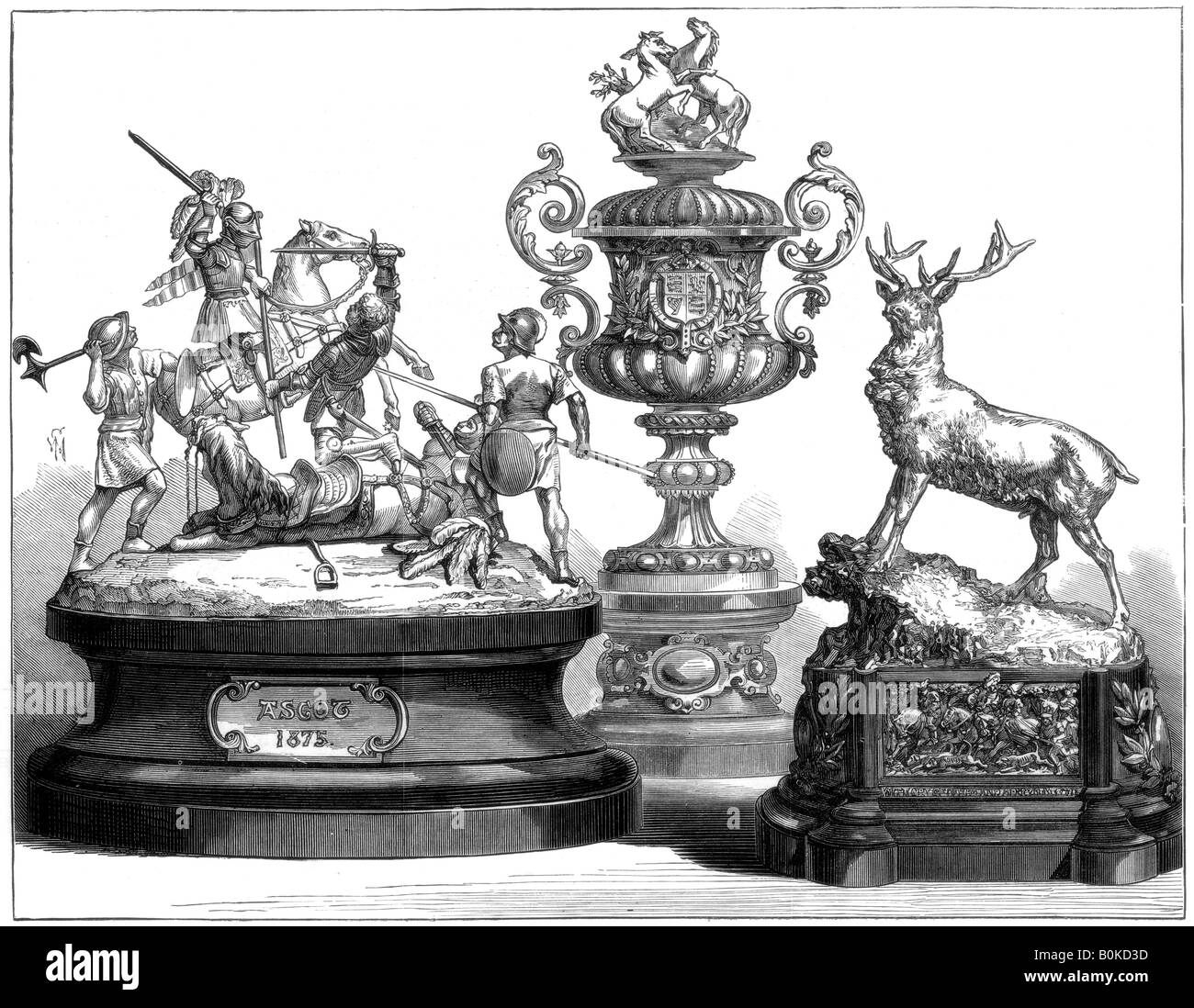 Ascot trophy 19th century hi-res stock photography and images - Alamy