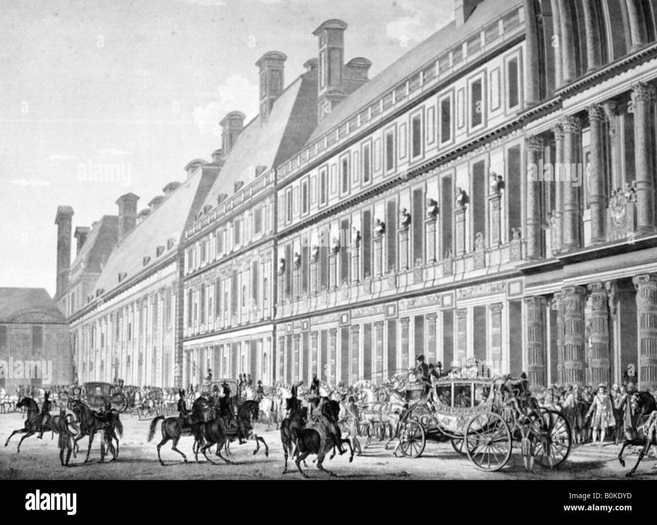 Tuileries palace Black and White Stock Photos & Images Alamy