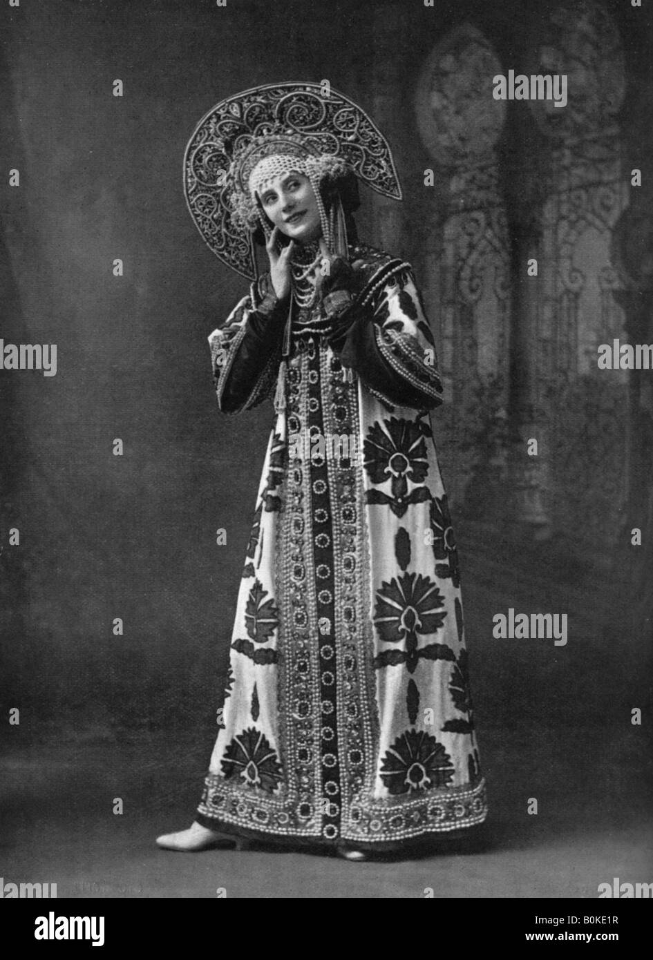 Anna Pavlova (1881-1912), Russian ballet dancer, 1911-1912.Artist: Alfred Ellis & Walery Stock Photo