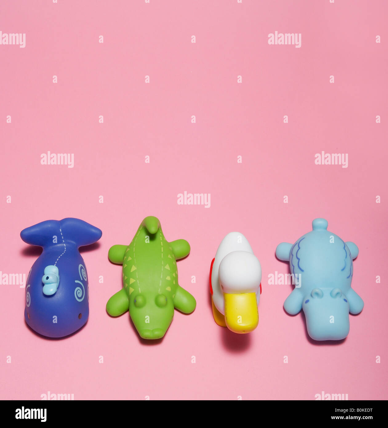 Plastic Toy Animals Stock Photo Alamy