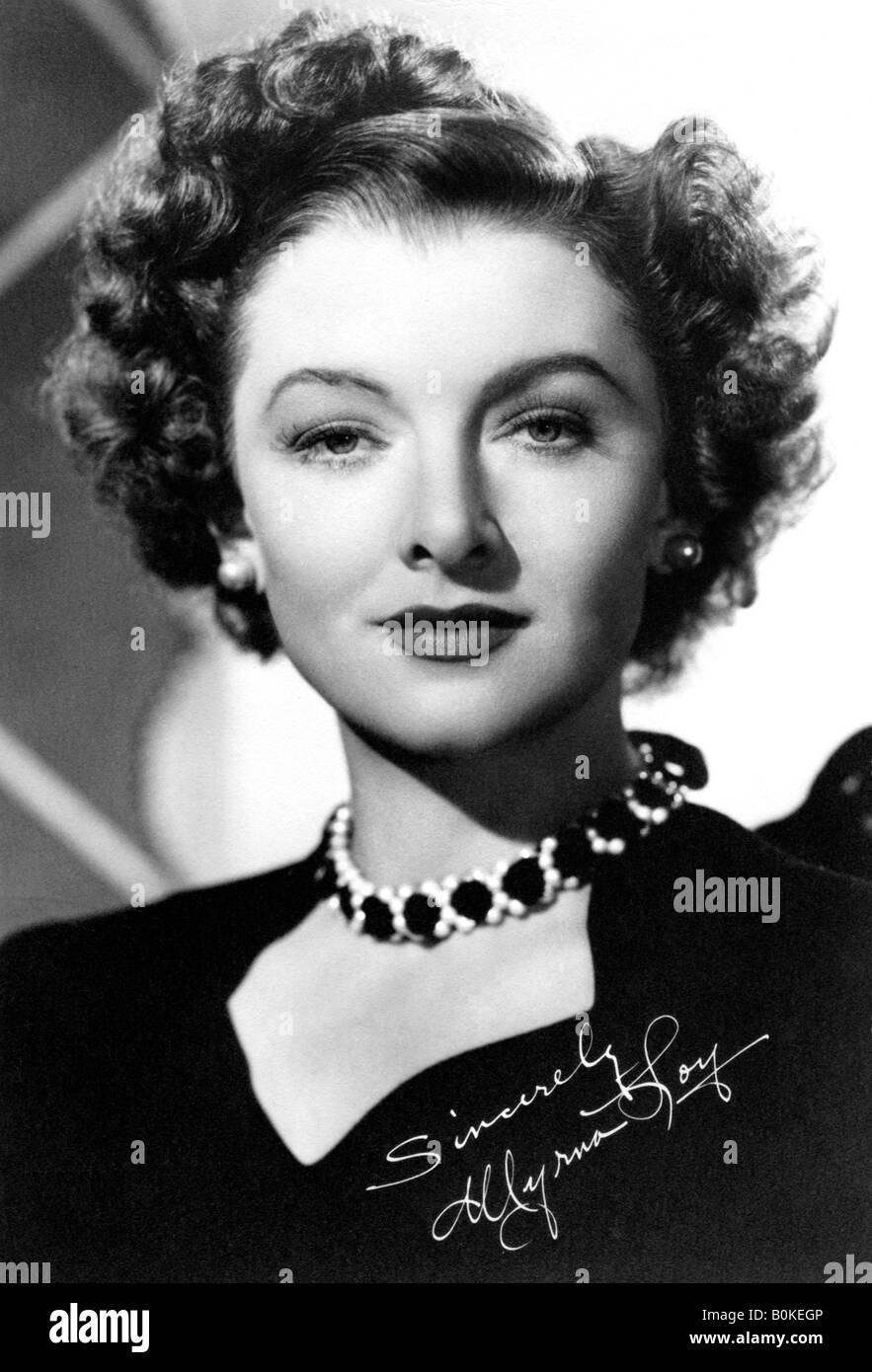 Myrna Loy Stock Photos & Myrna Loy Stock Images Alamy