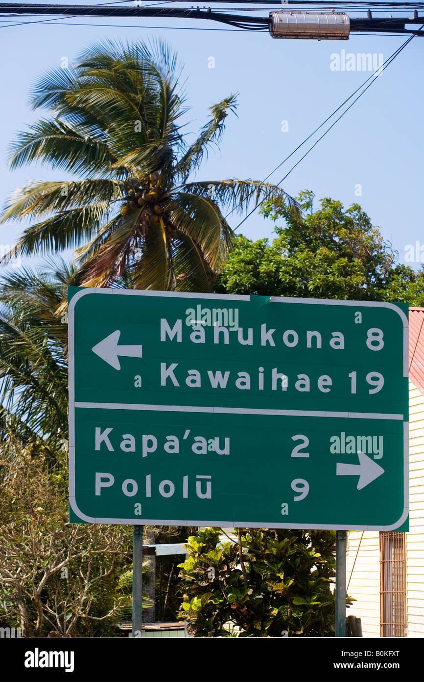 Hawaii signage hires stock photography and images Alamy