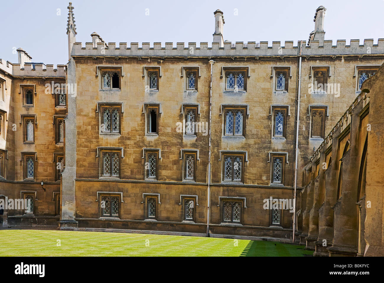 Windows of St John's. Cambridge Stock Photo Alamy