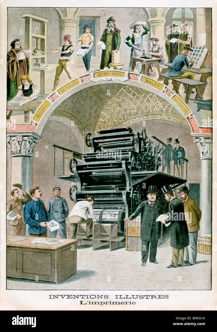 Print works hi-res stock photography and images - Alamy