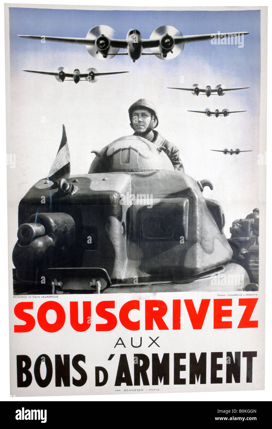 'Subscribe for War Bonds', 1939.  Artist: Pierre Lagarrigue Stock Photo