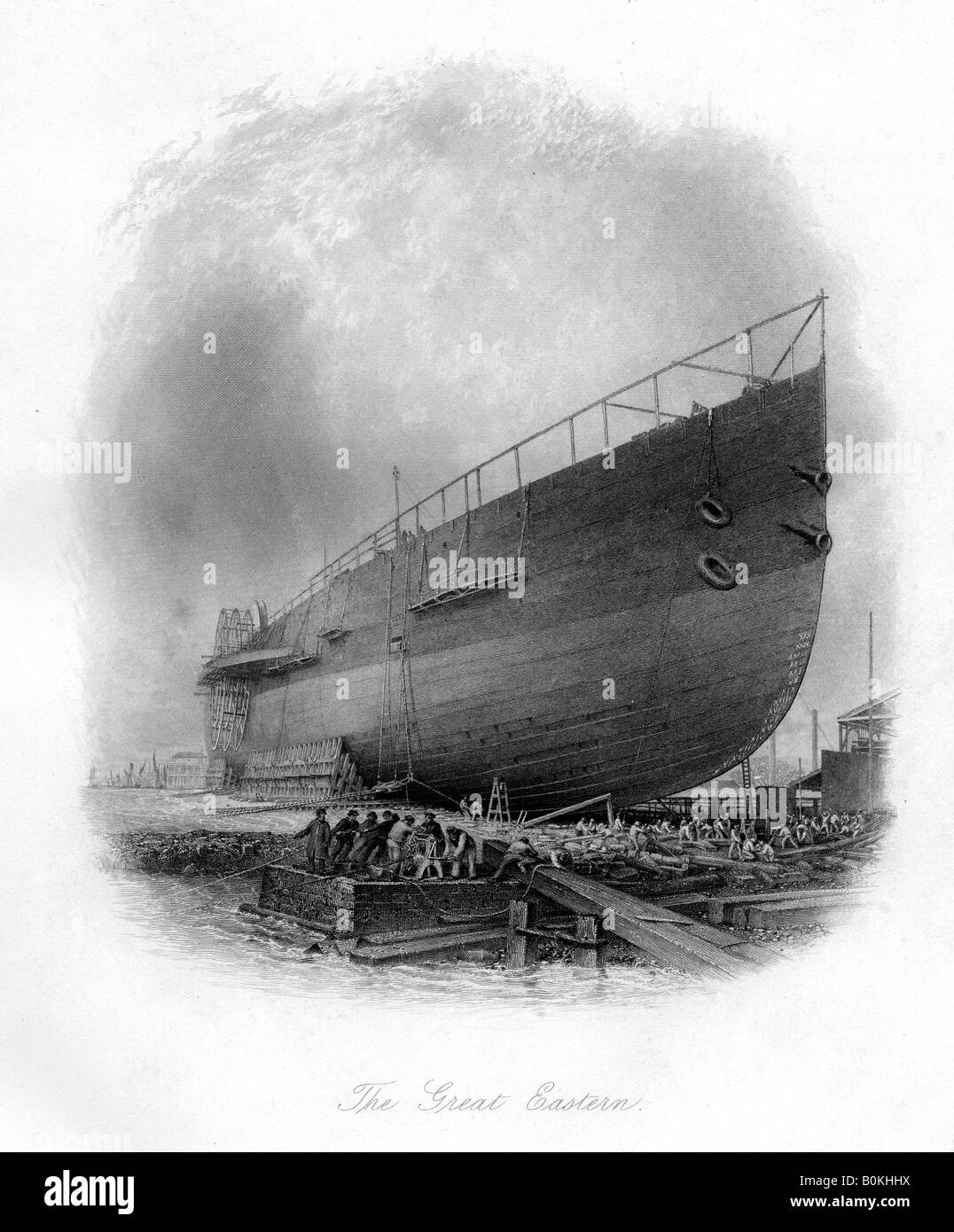 The 'Great Eastern', 1886. Artist: Unknown Stock Photo