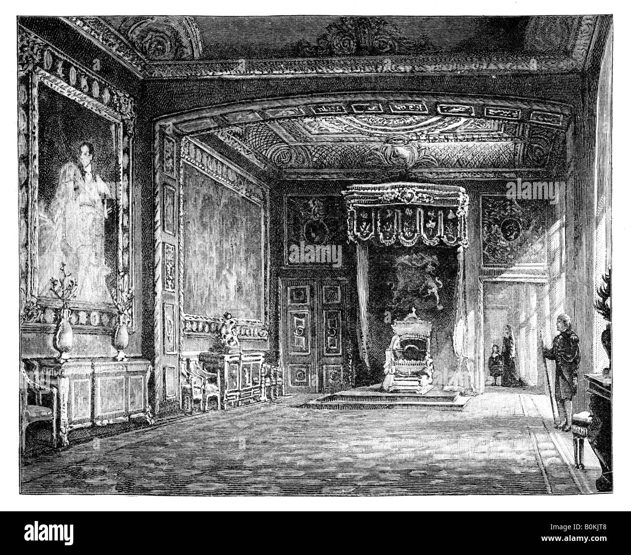 Windsor castle interior hi-res stock photography and images - Alamy