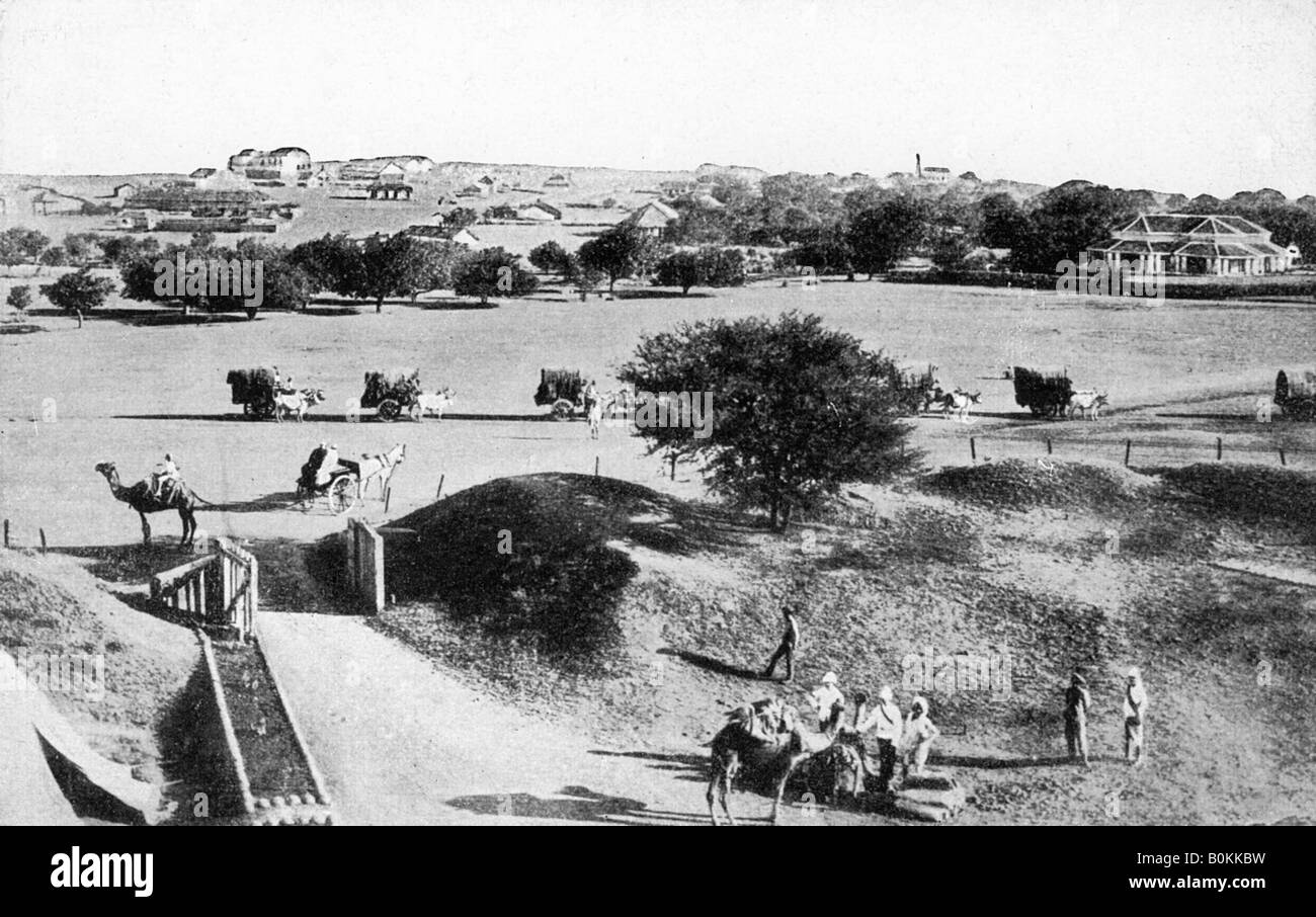 Cantonment, Mhow, Madhya Pradesh, India, early 20th century. Artist: Unknown Stock Photo