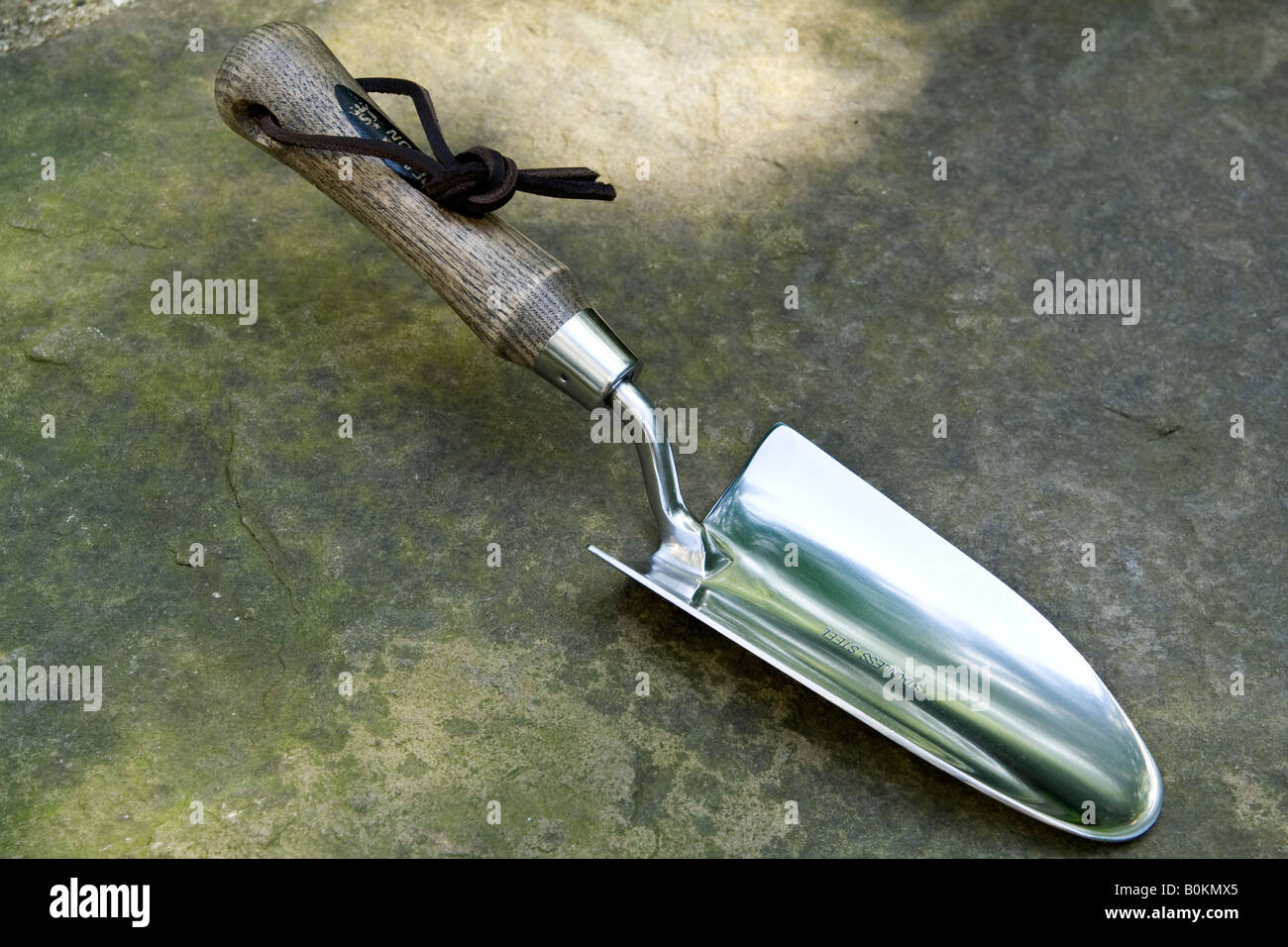 Garden hand trowel, UK Stock Photo Alamy