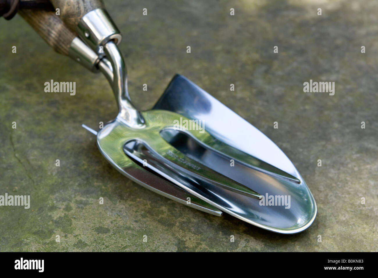 Garden hand trowel, UK Stock Photo Alamy
