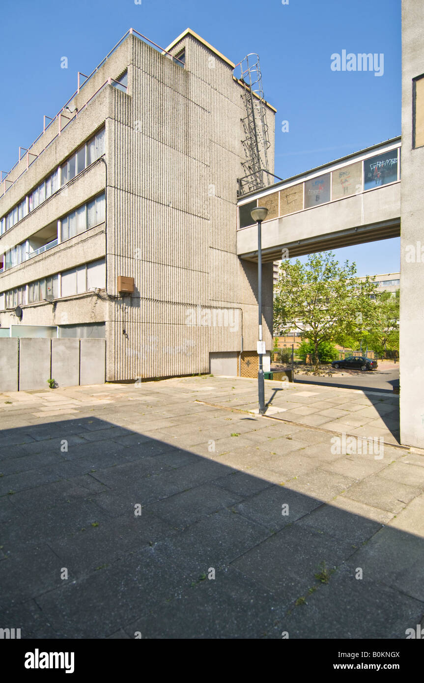 A view on the infamous Ferrier estate in Kidbrooke, London Stock Photo
