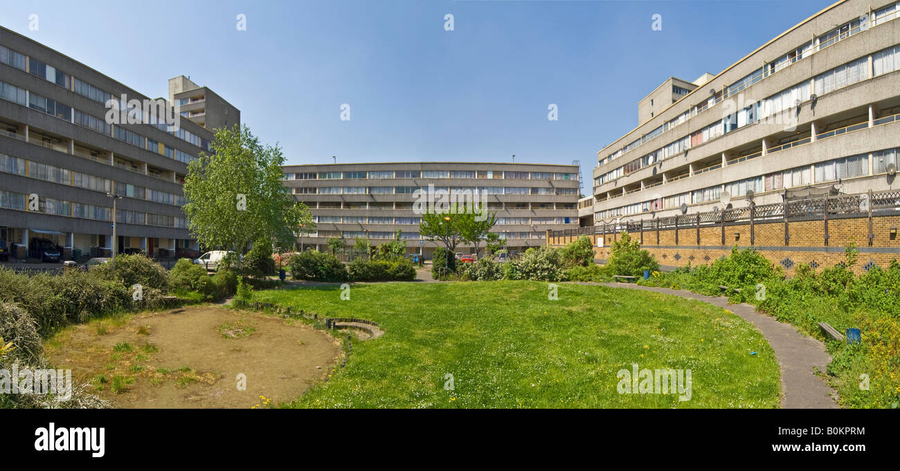 A 2 picture stitch panoramic on the infamous Ferrier estate in