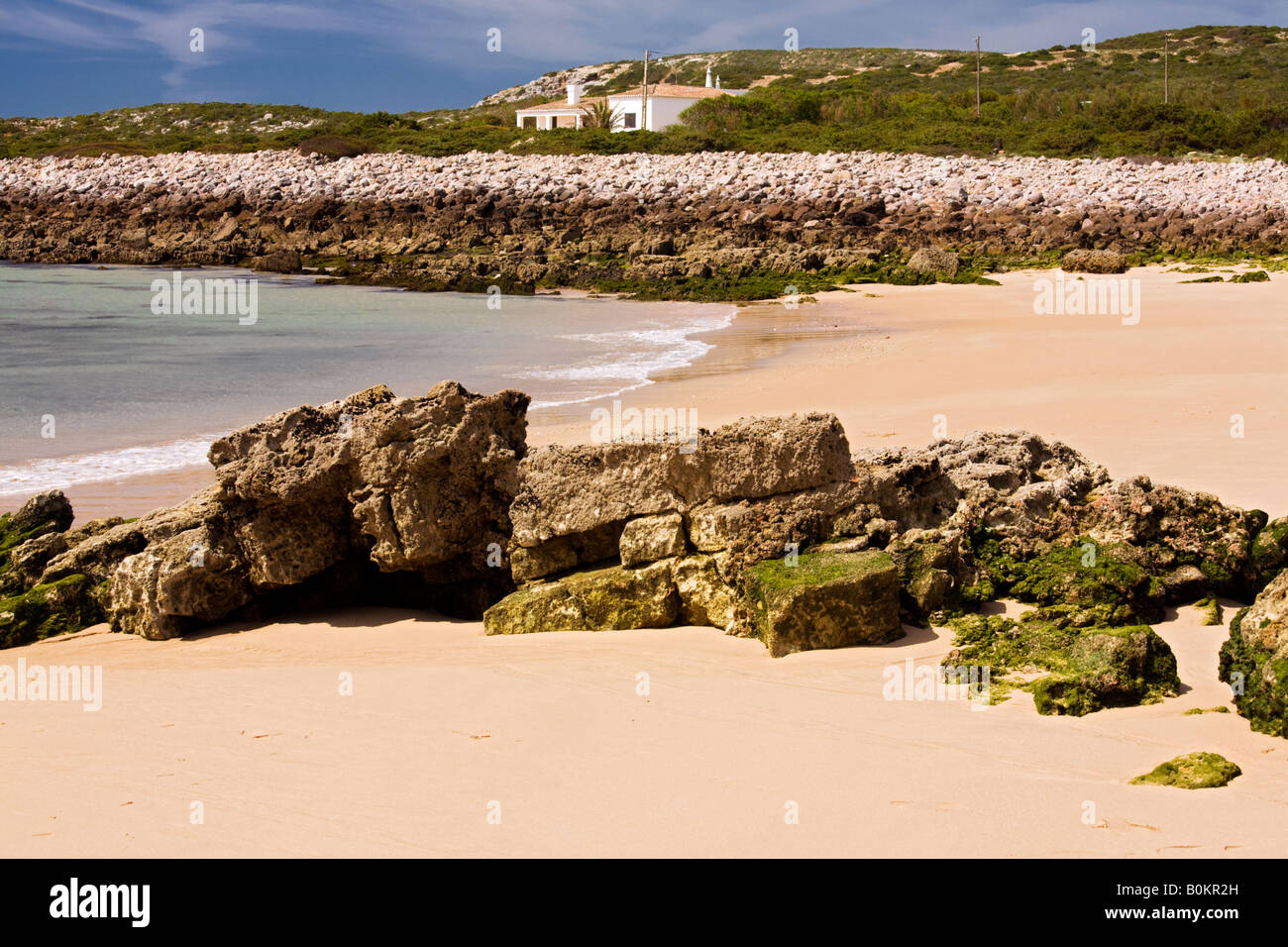 Beach side rocks hi-res stock photography and images - Alamy