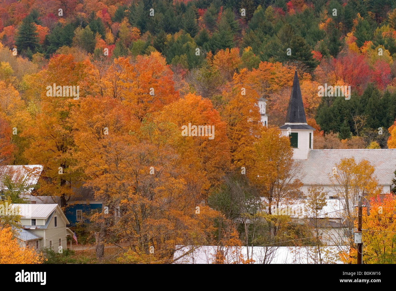 Waterville VT Stock Photo Alamy