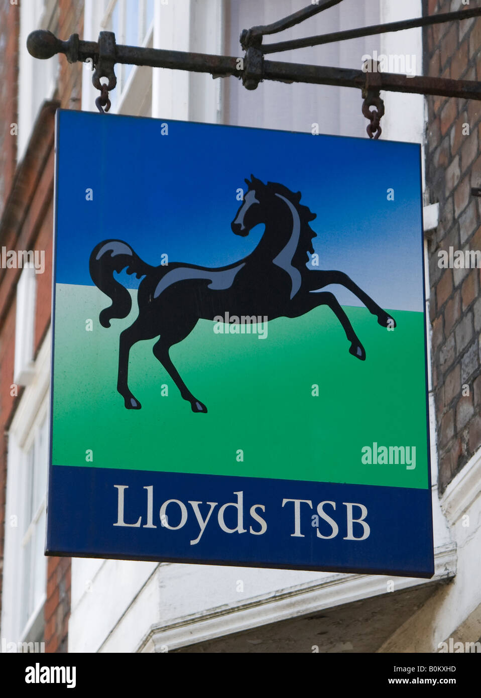 Lloyds TSB sign logo Stock Photo