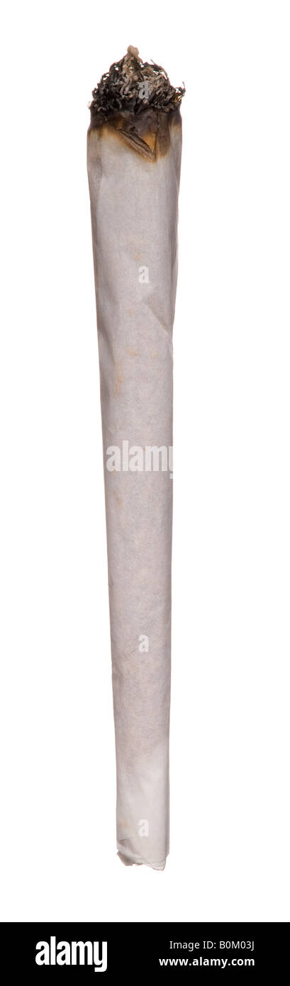 Roll-up cigarette Stock Photo