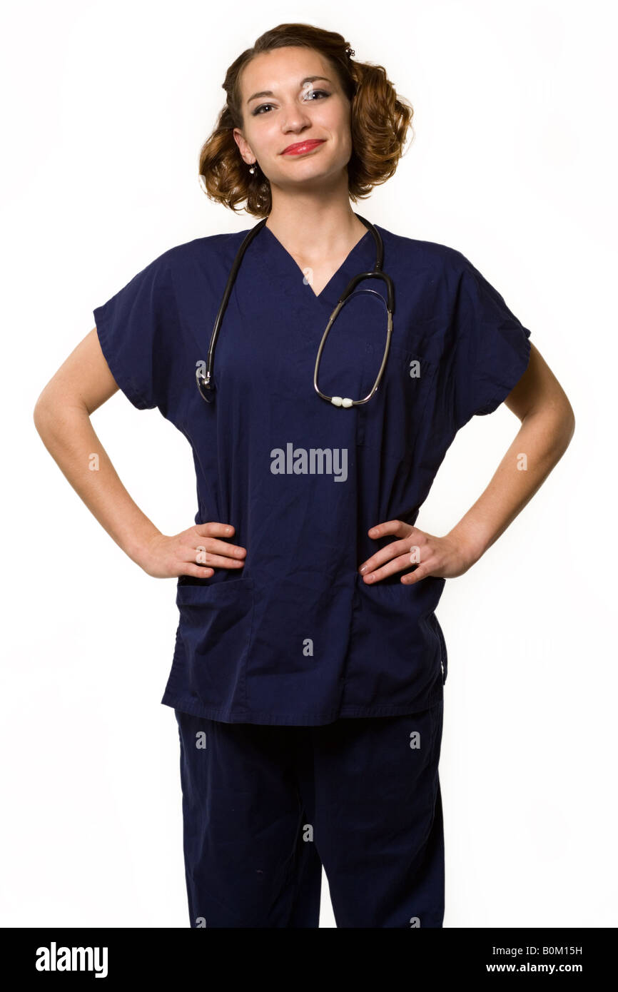 Nurse uniform cut out hi-res stock photography and images - Alamy