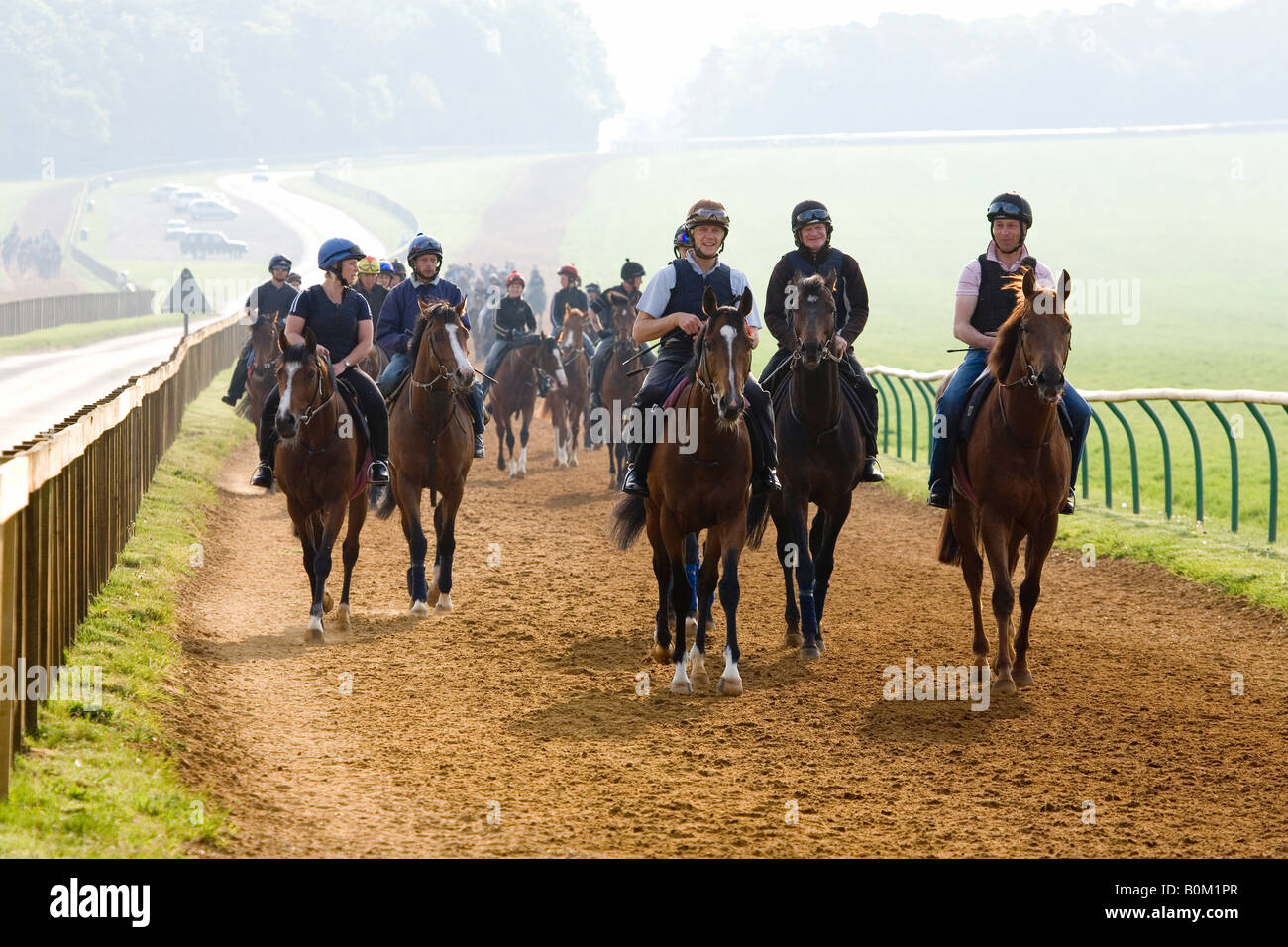 Jockey racehorse horse uk horseback warren hill training ground hires