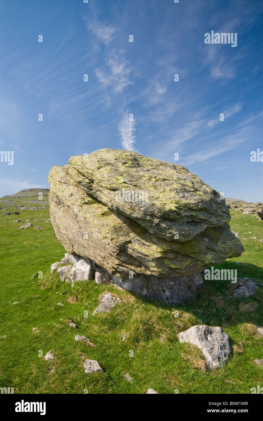 Norber Erratics Stock Photo - Alamy