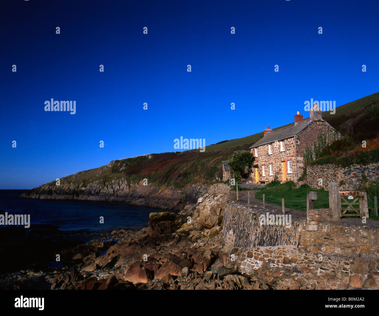 Port Quinn, Cornwall, UK Stock Photo - Alamy