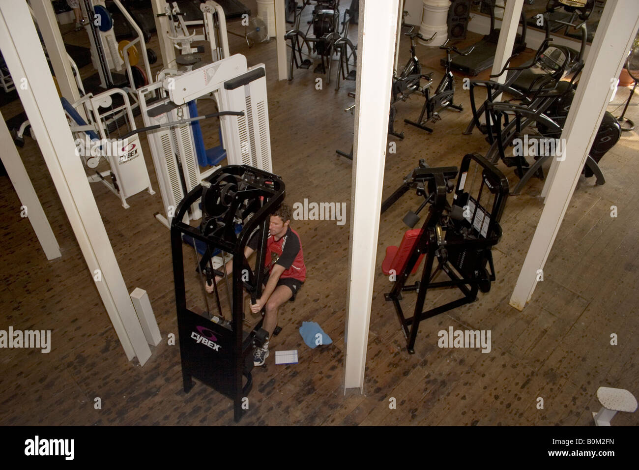 A gym in England Stock Photo Alamy