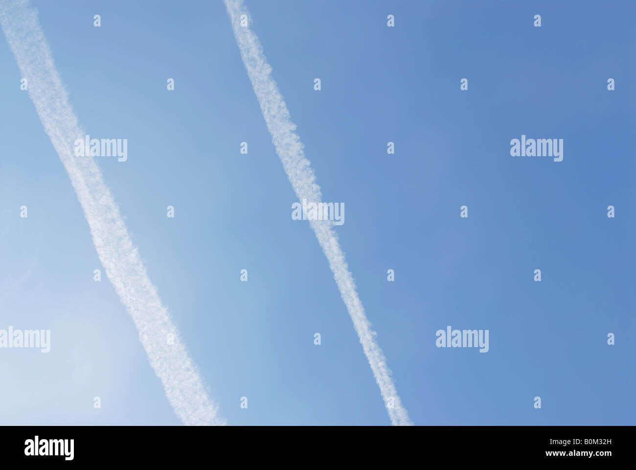 VAPOR TRAILS TOGETHER Stock Photo Alamy