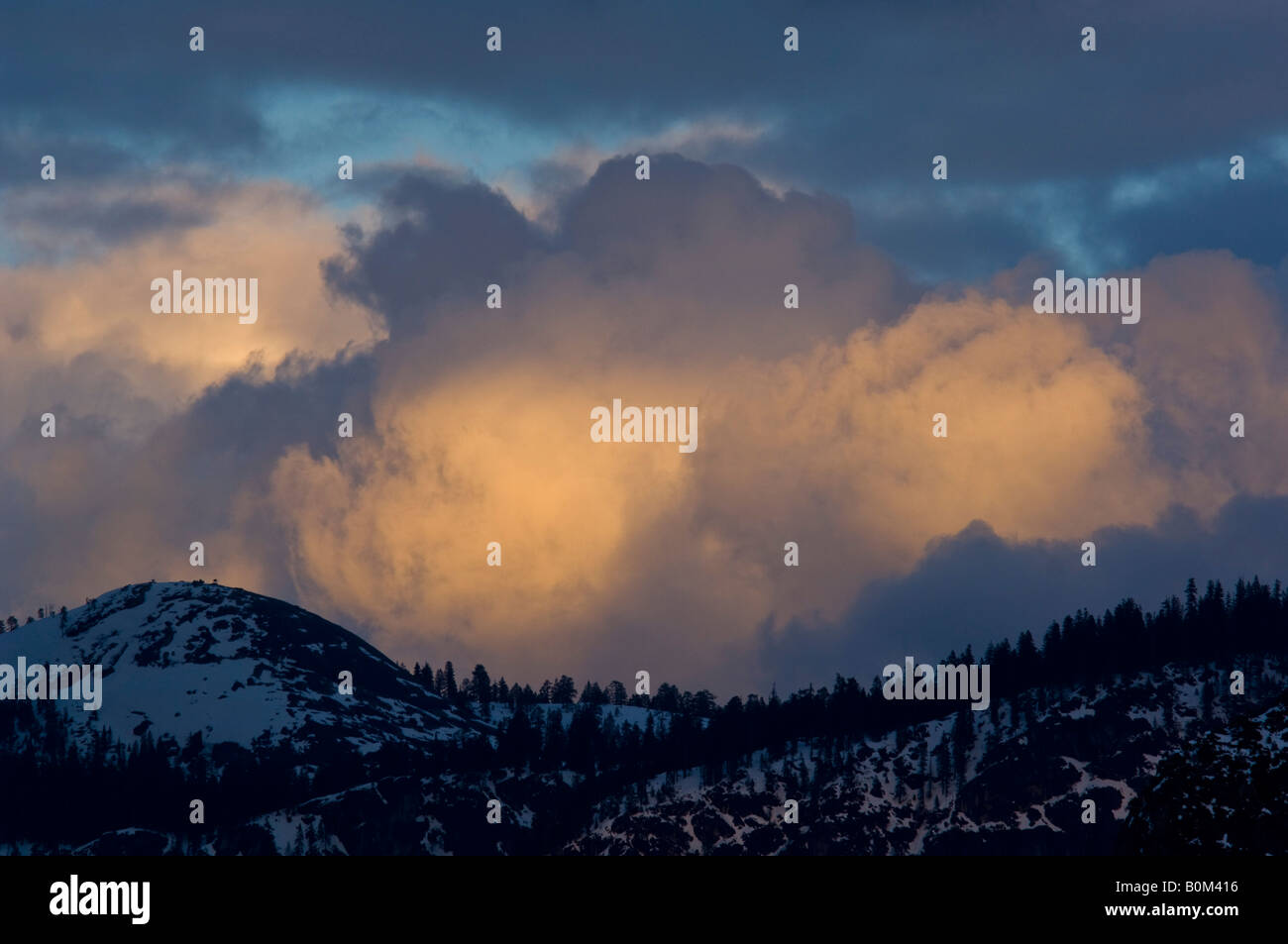 Sunset clouds mountains over hi-res stock photography and images - Alamy