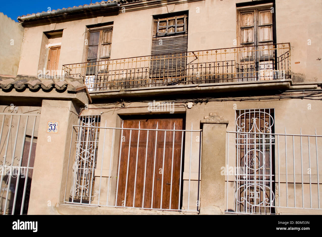 periphery, leaved house, el saler, Stock Photo