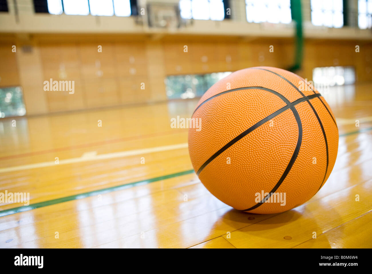 Physical education basket ball hi-res stock photography and images - Alamy