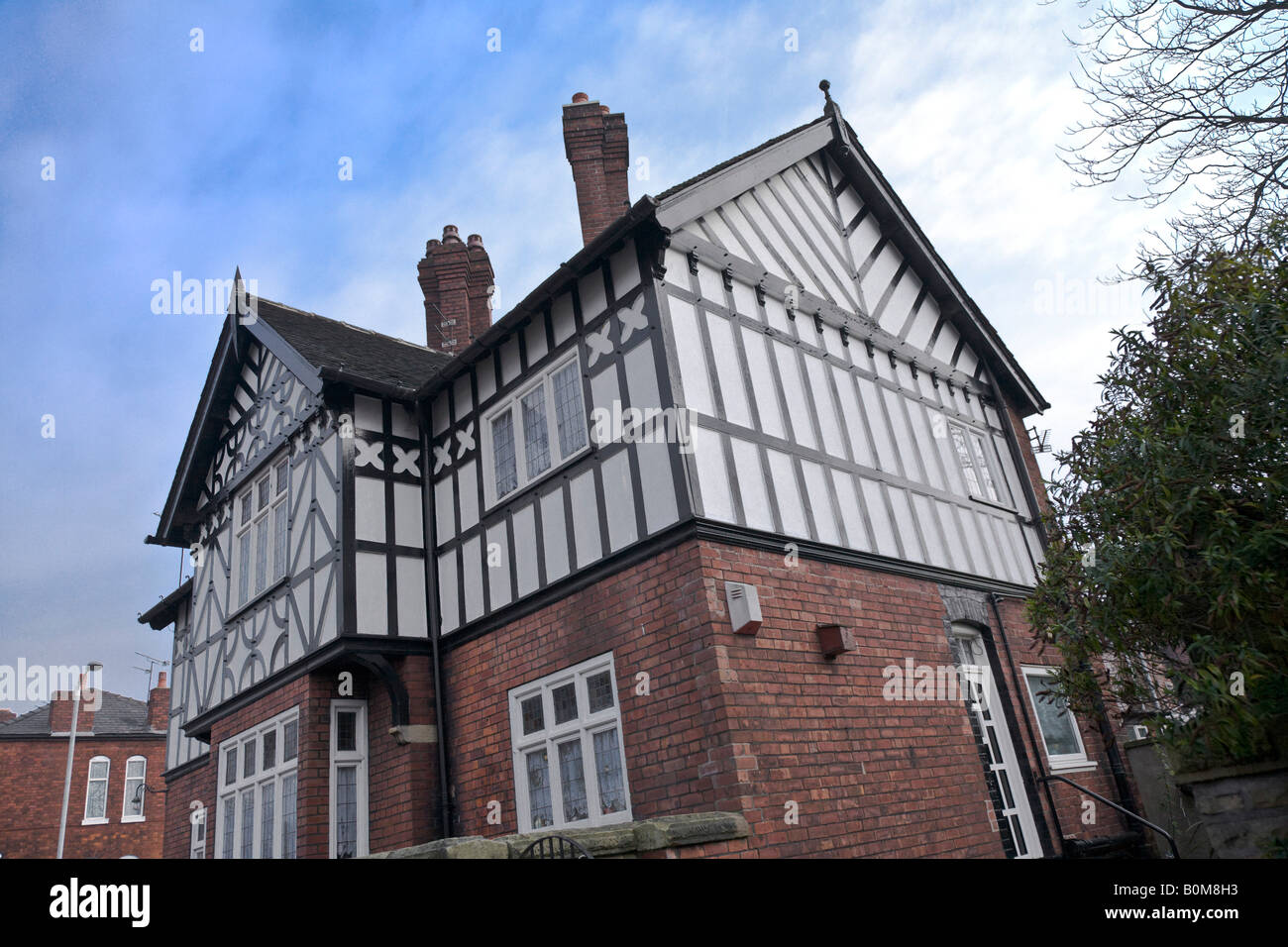 Edgeley Cottage dated 1889. Edgeley, Stockport, Greater Manchester