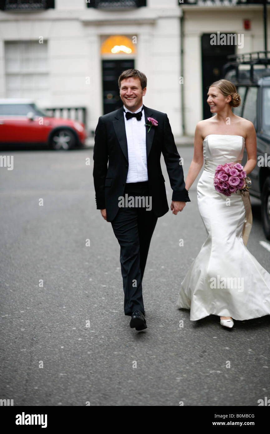 London wedding bride groom hi-res stock photography and images - Alamy