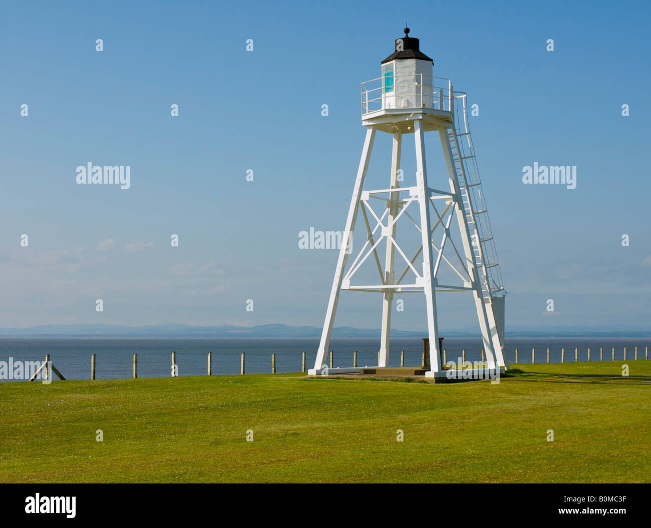 East Cote lighthouse, Silloth, Cumbria, England UK Stock Photo Alamy