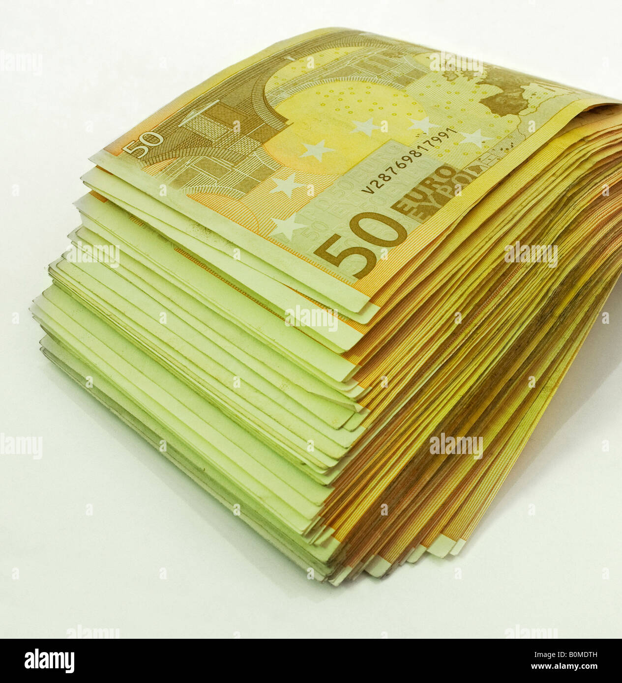 Euros money bills Cut Out Stock Images & Pictures - Alamy