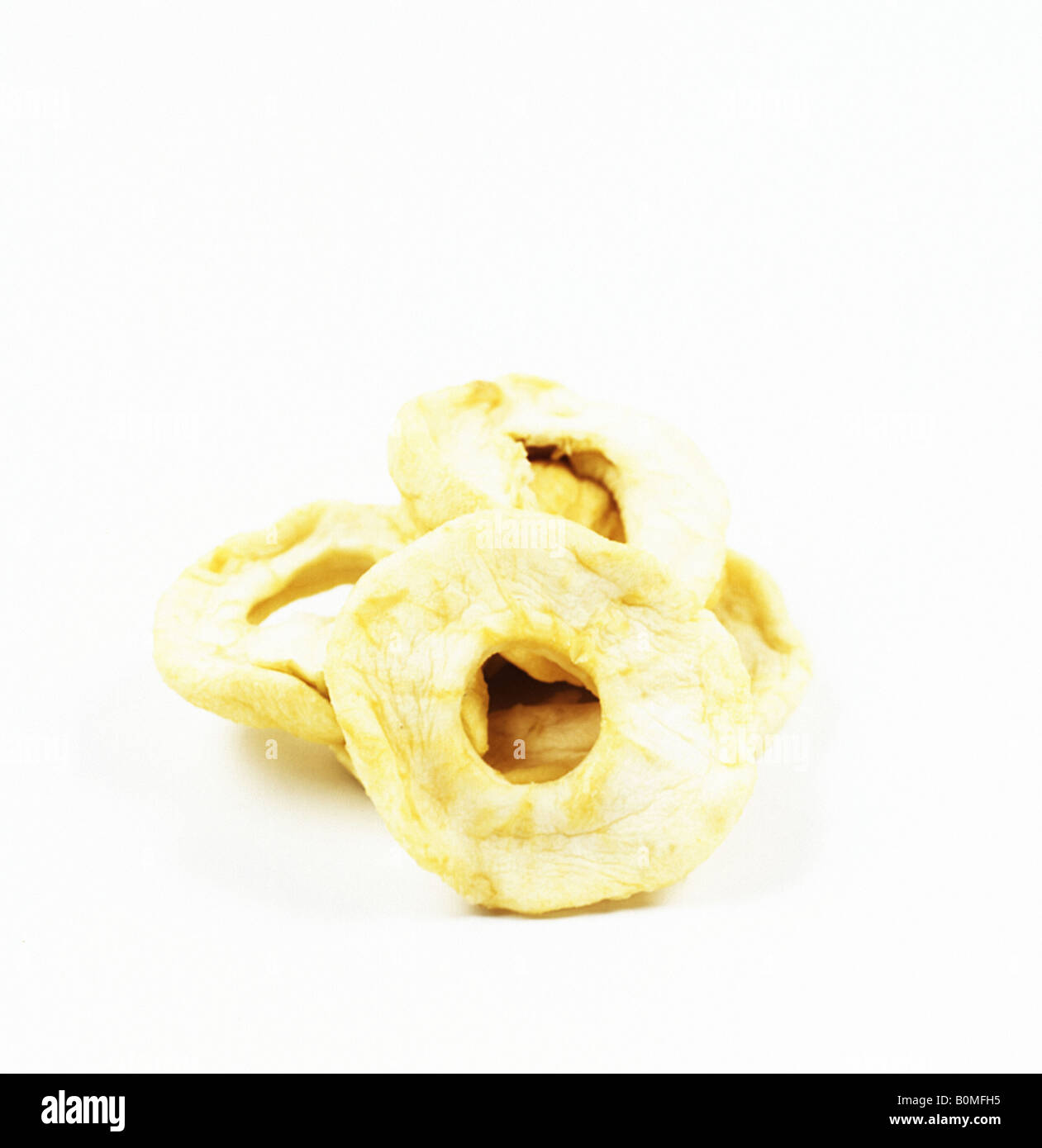 Dried apple rings Cut Out Stock Images & Pictures - Alamy
