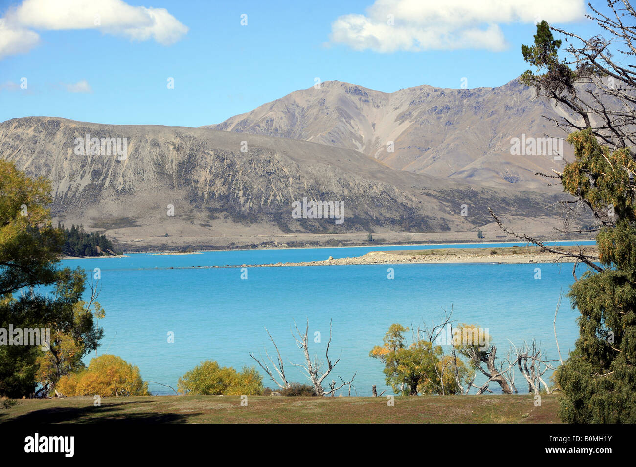Lake Tekapo South island New Zealand Stock Photo - Alamy