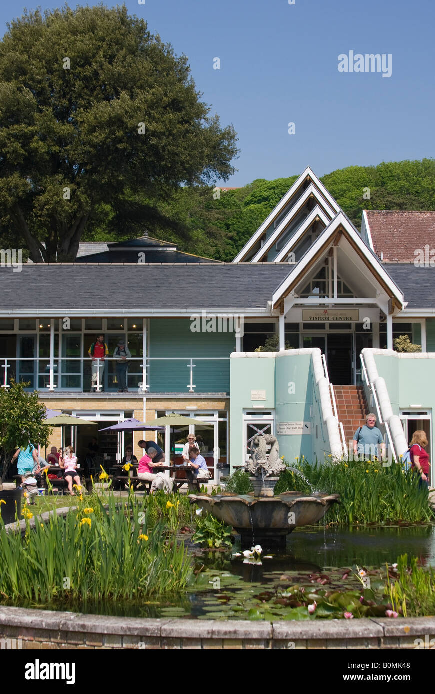 Visitors to the Ventnor Botanic Gardens, Isle of Wight, England, UK Stock Photo Alamy