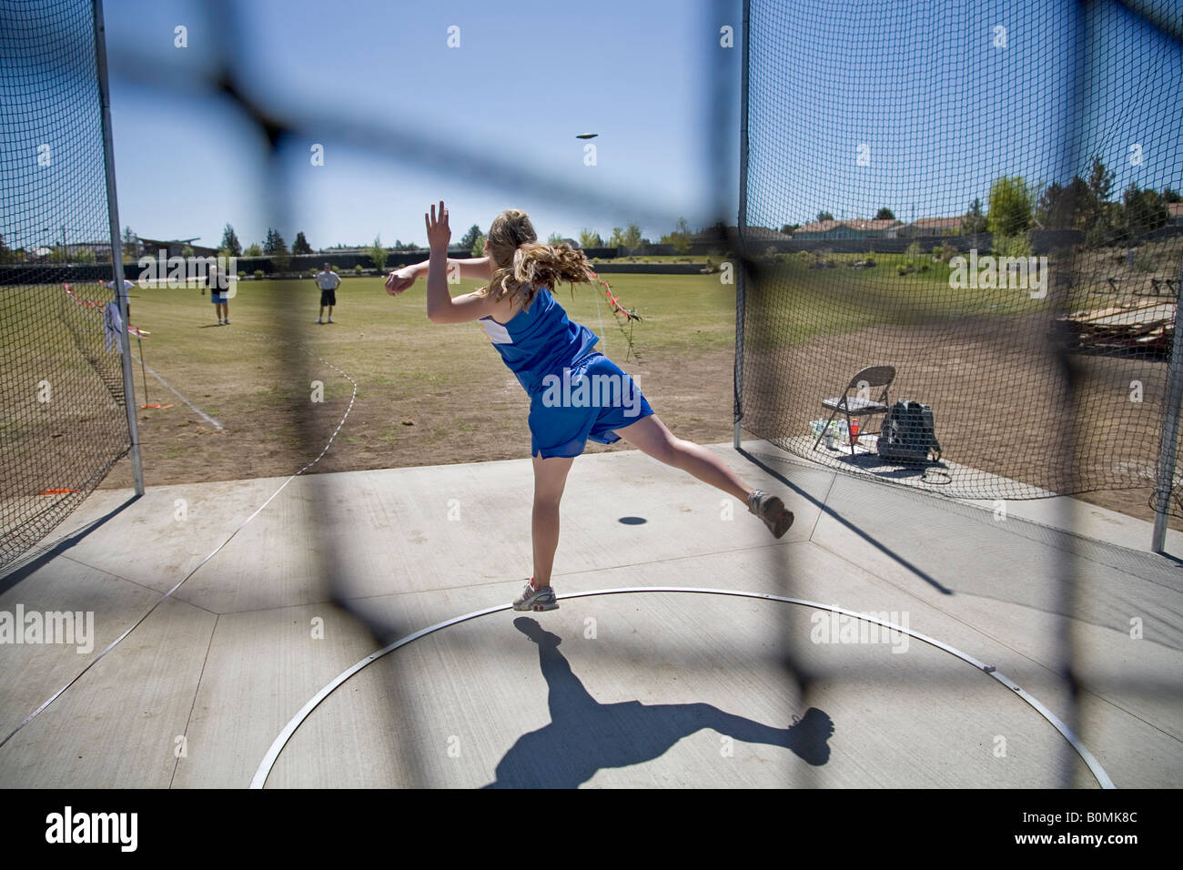 Athlete Throw Discus High Resolution Stock Photography and Images Alamy