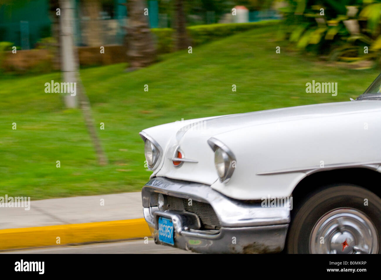 Photo of the old cars on the road Stock Photo - Alamy