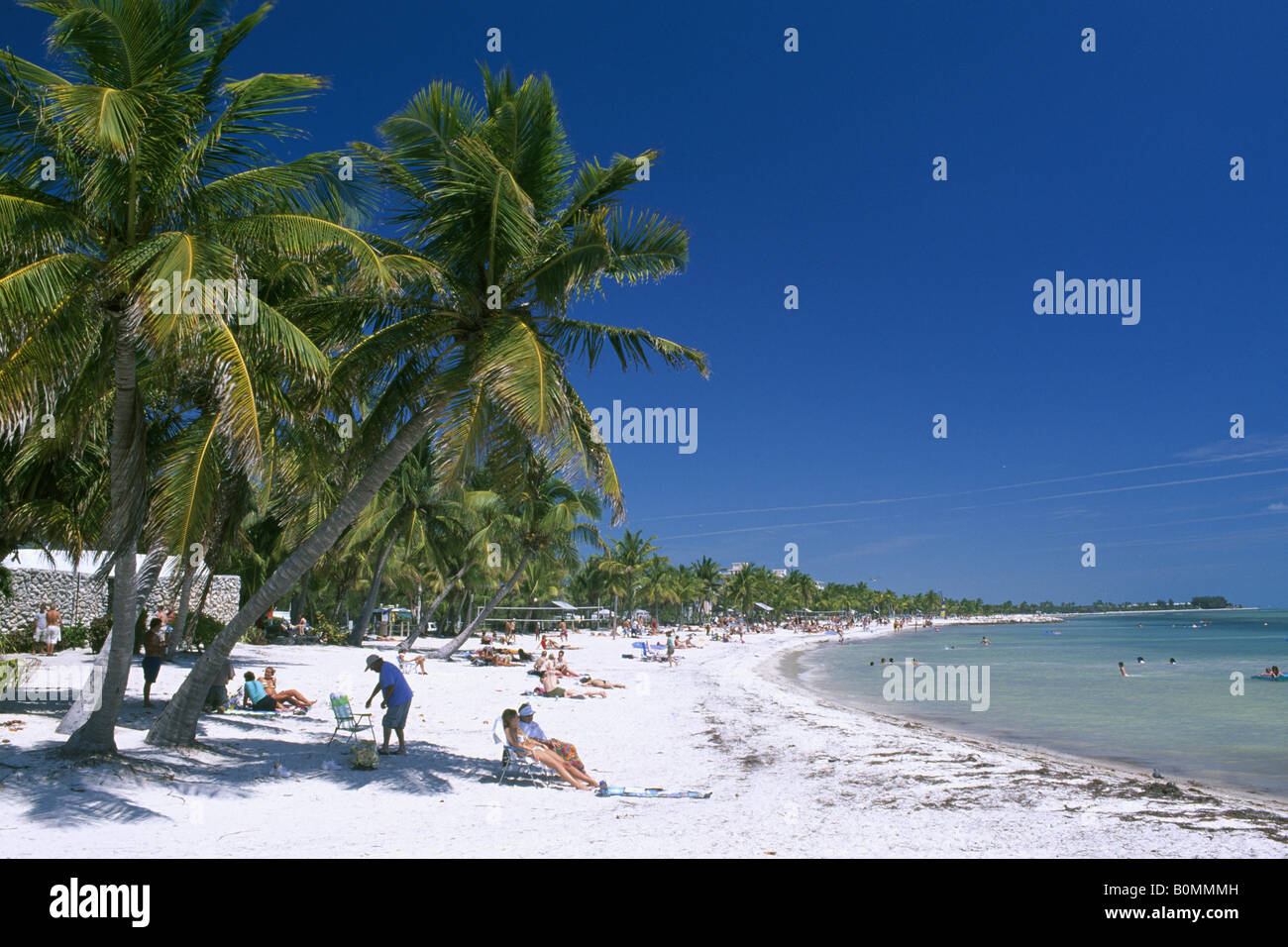 Smathers Beach Key West Florida Keys USA Stock Photo Alamy