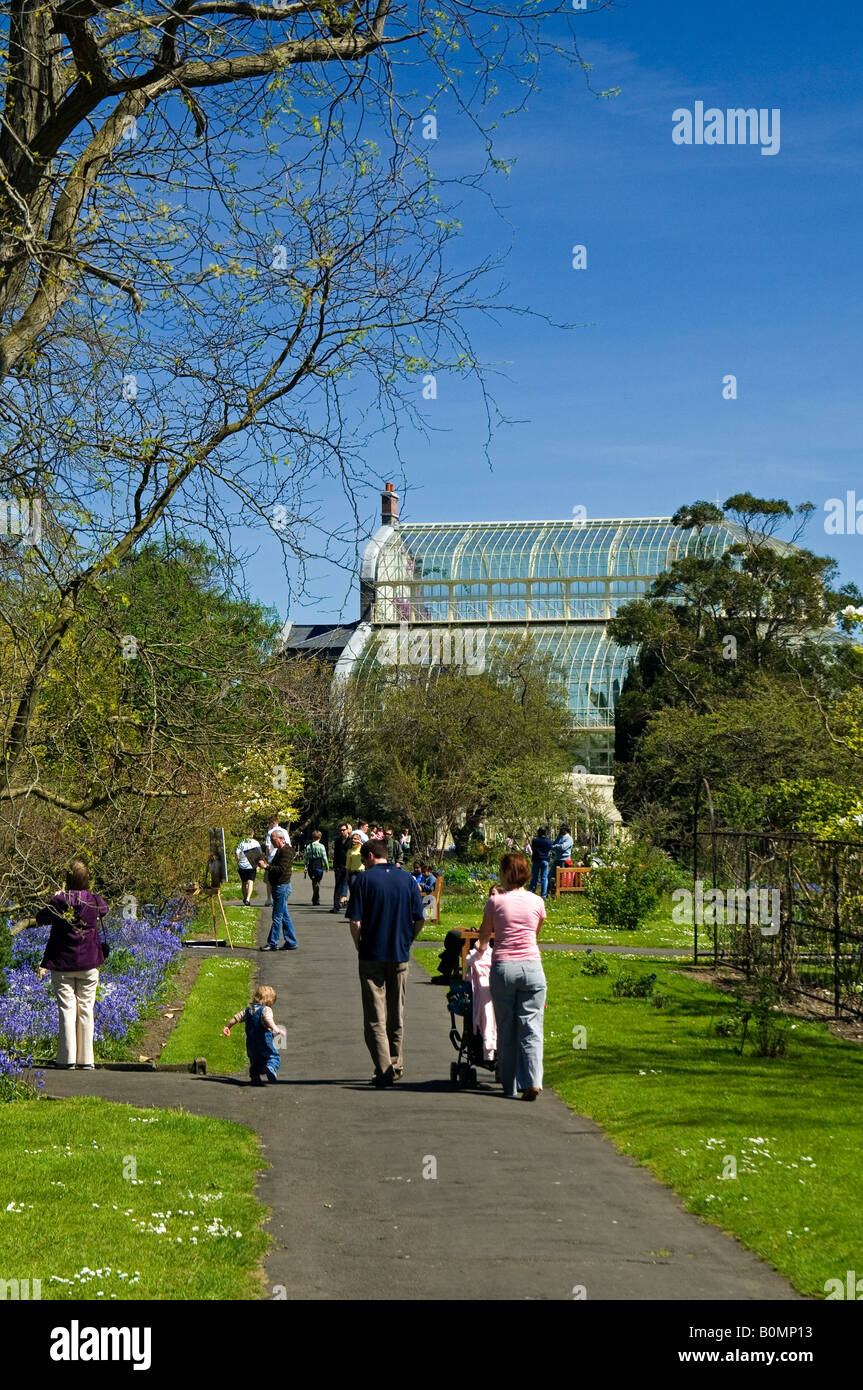 At the National Botanic Gardens Glasnevin Dublin Ireland Stock Photo