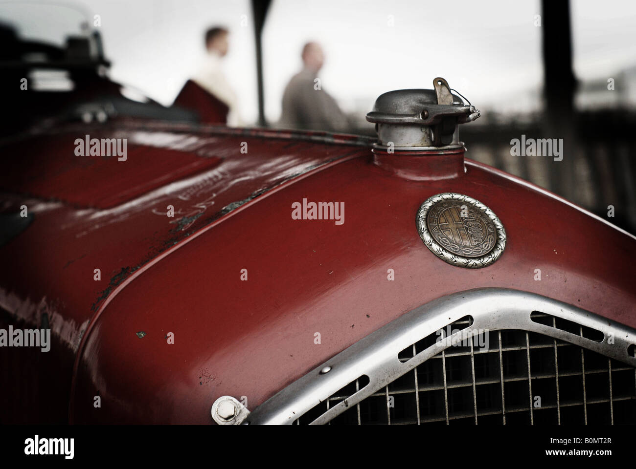 Vintage Alfa Romeo Lomo Stock Photo