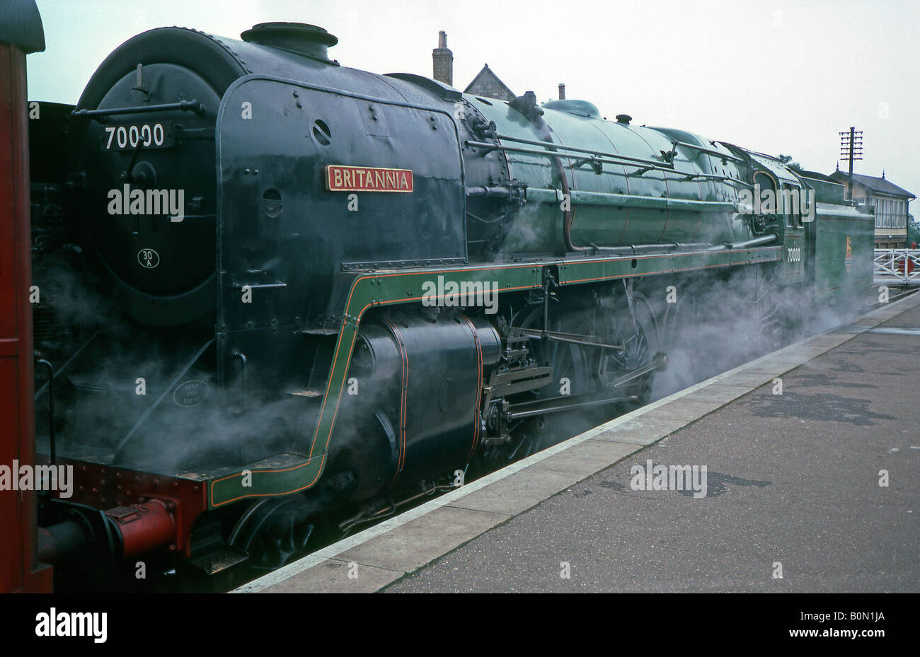 British Railways Standard Class 7, 7000, Britannia Stock Photo