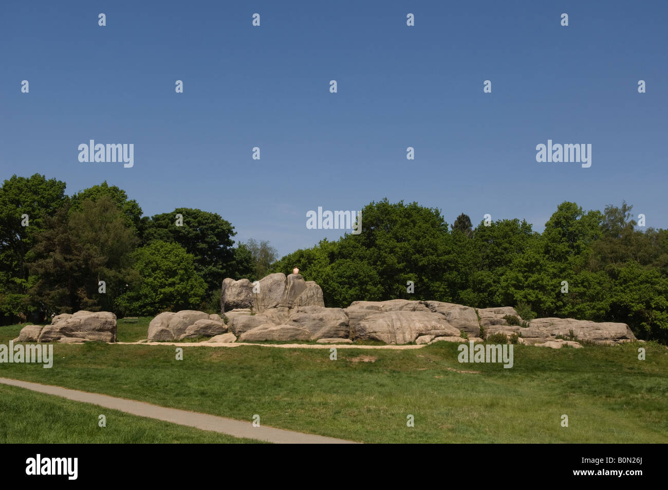 The Wellington Rocks - an unusual outcrop of sandstone rocks on ...