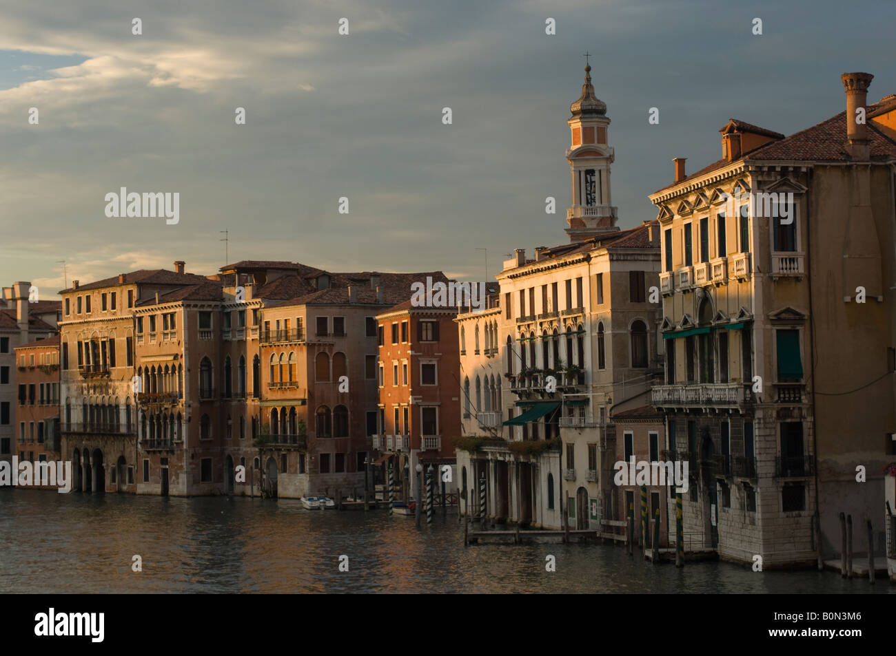 View from Rialto Bridge at Sunset Stock Photo - Alamy